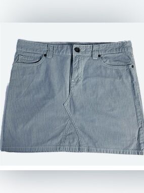 Tommy Hilfiger Striped Mini‎ Skirt Size 10 Blue White
